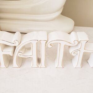 Lenox Expressions FAITH Decor